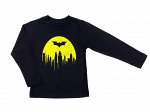 Лонгслив The Bat / Черный