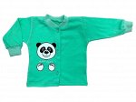 Кофточка Panda/ зеленая