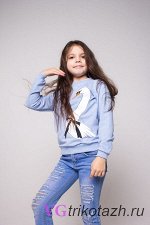 Толстовка  Лебедь