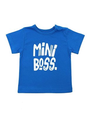 Рубашечка Mini Boss / Бирюза