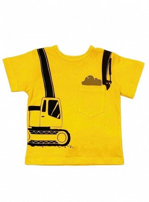 Рубашечка с  кармашком Bucket /  Желтая