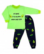 Пижама Home  Avocado / Синяя