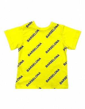 Рубашечка  Barсelona / Желтая