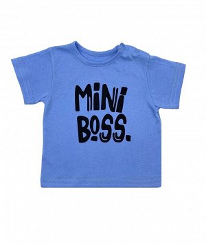 Рубашечка  Mini Boss / Голубой