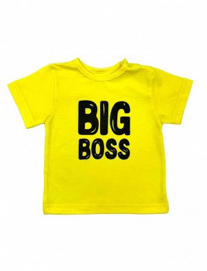 Рубашечка  Big Boss / Желтый