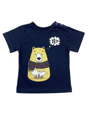 Рубашечка Bear / Т.синий