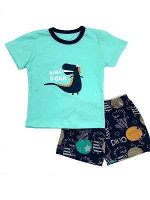 Комплект Динозаврик / шорты + футболка