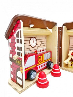 Wood Toys™ Домик Пожарная часть