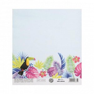 Бумага для скрапбукинга «Тропическое настроение», 15.5 x 17 см, 180 г/м