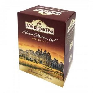 Чай ассам индийский "Махараджа" средний лист, Maharaja Tea&Sweets 100г