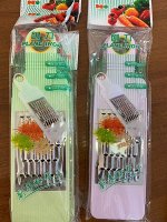Терка для корейской моркови пластиковая 24*6,5 см