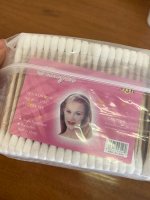 Ватные палочки деревянные 100 шт.
