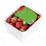 Пюре Клубника с кусочками заморож  ECO 1кг