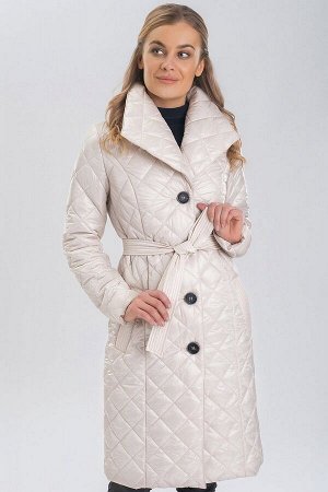 Пальто Такое женское демисезонное пальто – идеальный вариант для современной горожанки, которая следит за своей внешностью и стремится выглядеть достойно и презентабельно. Пальто из строченой ткани по