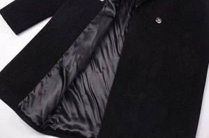 Пальто Стильное и элегантное пальто с классическим покроем воротника заявит о безупречности вкуса. Удобный крой изделия и свободный объем придадут максимум комфорта обладательнице данного пальто. Это 