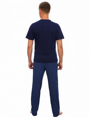 Пижама Грант М331/синяя