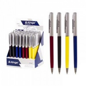 Ручка автоматическая шариковая 0.7мм "Гармония" синяя AL4773 Alingar {Китай}