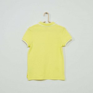 Рубашка-поло из хлопка Eco-conception - желтый