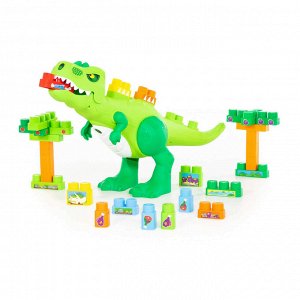 Набор "Динозавр" + конструктор (30 элементов) (в коробке)