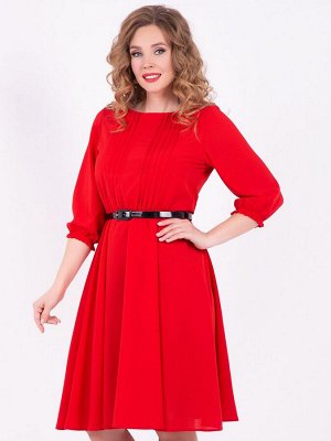 Платье Шифоновое Шарм(красное)