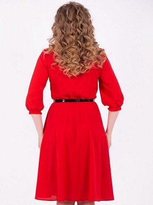 Платье Шифоновое Шарм(красное)