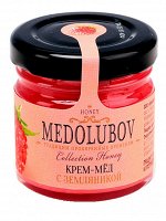 Крем-мед с клубникой &quot;Медолюбов&quot;