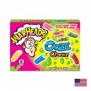 Warheads Ooze Chews 99g - Кислые жевательные байтсы