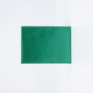 Обложка для автодокументов, цвет зелёный