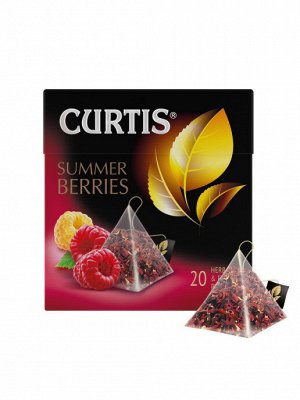 Чай Curtis Summer Berries 1.7*20пак пирамид. цветочный каркаде с малиной 515600/102214