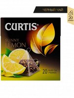 Чай Curtis Sunny Lemon 1.7*20пак (1/12) пирамид. черный с лимоном 100667/102209