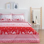 Постельное белье LoveLife дуэт Reindeer 143*215см-2шт,240*225см,50*70см-2шт
