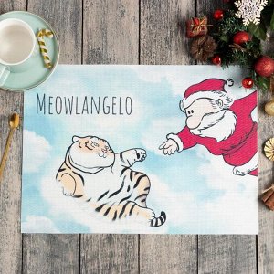 Салфетка на стол "Meoelangelo" ПВХ, 40х29 см