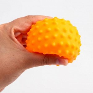 Подарочный набор массажных развивающих мячиков «Мишка Тишка», 3 шт.