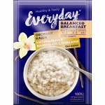 Каша овсяная Everyday Balanced Breakfast, Натуральная ваниль со сливками п/п 40 гр