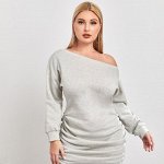 Plus Size — Платья облегающие — Мини