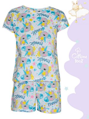 Пижама для девочек арт. МД 133-2