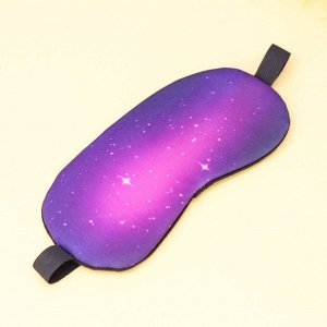 Маска для сна гелевая "Cosmos", purple