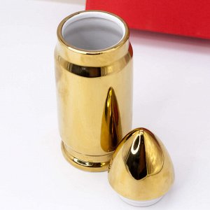 Кружка "Bullet", silver (550ml)
