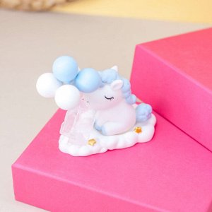 Статуэтка - Ароматизатор "Unicorn with balls", blue