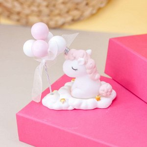 Статуэтка - Ароматизатор "Unicorn with balls", pink
