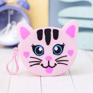 Кошелёк "Cute cat", pink
