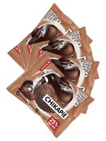 Печенье Chikapie глазированное Triple chocolate 60 г 1 уп.х 9 шт.