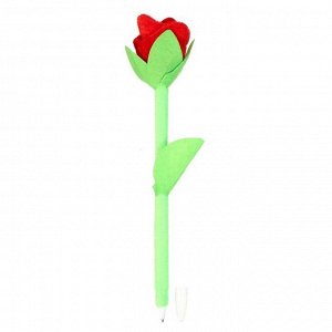 Мягкая ручка «Роза», цвета МИКС