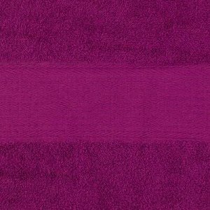 ТД Петровский Полотенце махровое 35х60см, гладкокрашенное, 325г/м2, пурпур