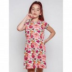 Платье кулирка 0680103801 для девочки