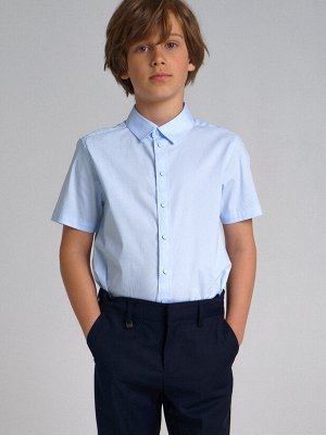 Рубашка текстильная на кнопках для мальчика 22117251