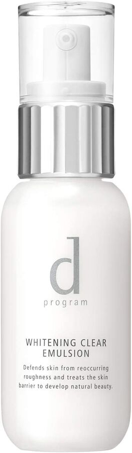 SHISEIDO D-program Whitening Clear Emulsion - осветляющая эмульсия против воспалений