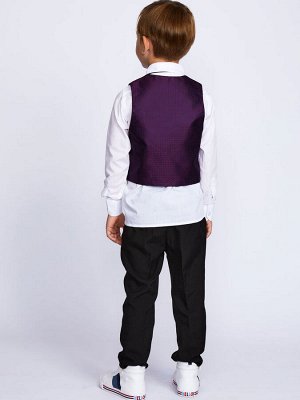 Костюм для мальчика: жилет,брюки,рубашка и бабочка