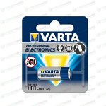 Батарейка щелочная Varta, N (LR1), 1.5В, 1 шт, арт. 4001.101.401