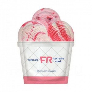 Маска для лица Клубничное мороженое, Feferafe, 25мл